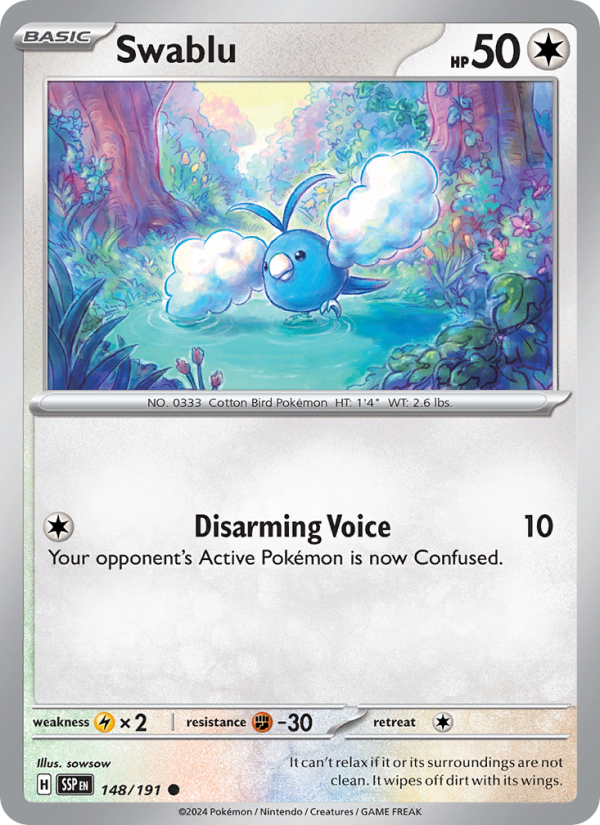 Swablu - Surging Sparks 148/191