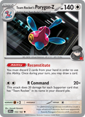Team Rocket's Porygon-Z - Destined Rivals 155/182