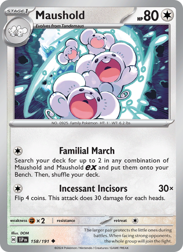 Maushold - Surging Sparks 158/191