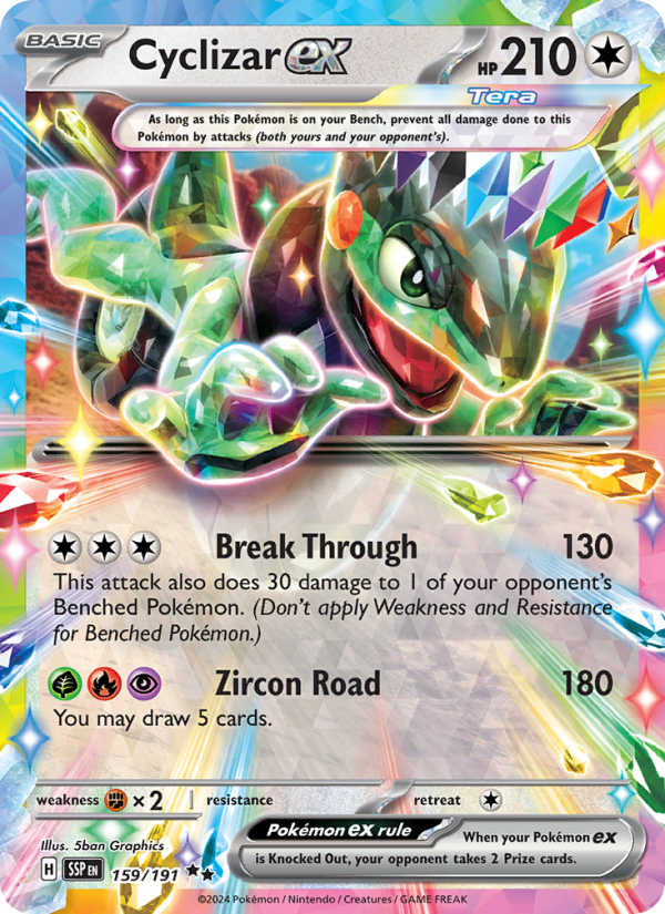Cyclizar ex - Surging Sparks 159/191