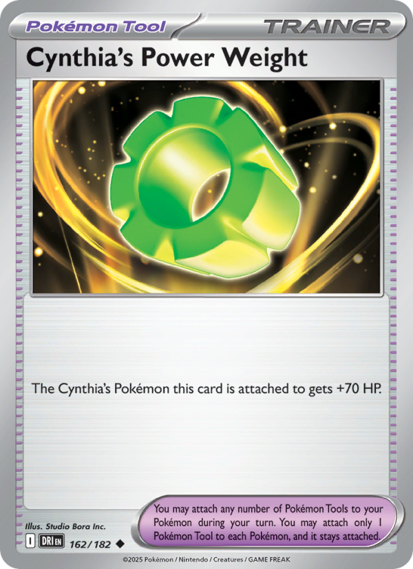 Cynthia's Power Weight - Destined Rivals 162/182
