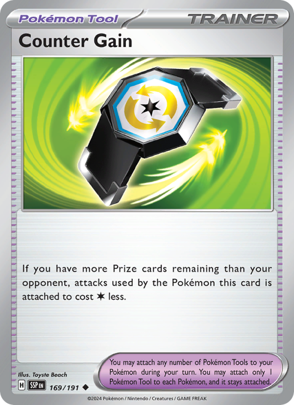 Counter Gain - Surging Sparks 169/191