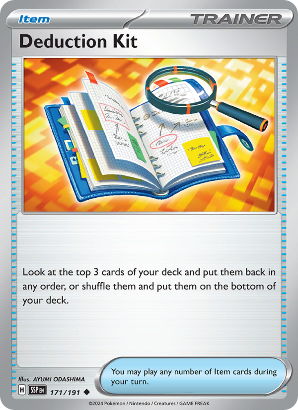 Deduction Kit - Surging Sparks 171/191