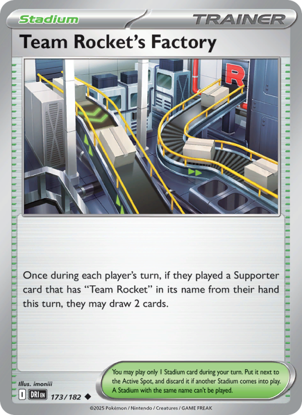 Team Rocket's Factory - Destined Rivals 173/182