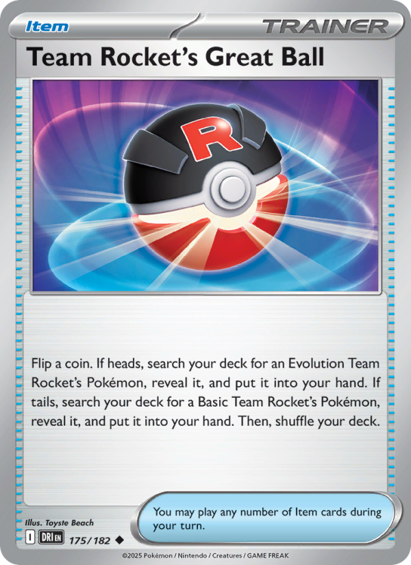 Team Rocket's Great Ball - Destined Rivals 175/182
