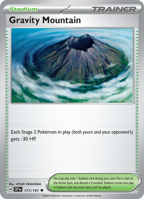 Gravity Mountain - Surging Sparks 177/191
