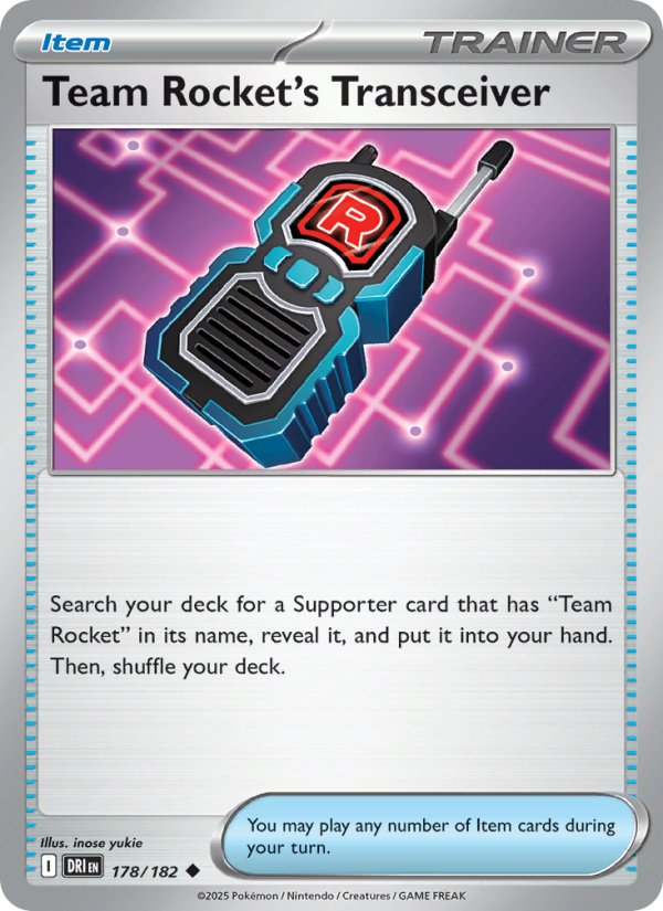 Team Rocket's Transceiver - Destined Rivals 178/182