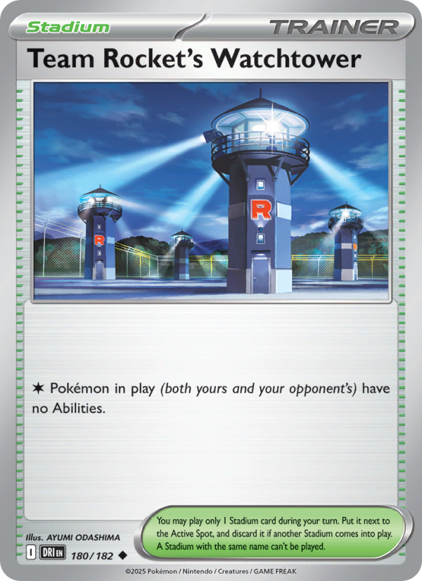Team Rocket's Watchtower - Destined Rivals 180/182