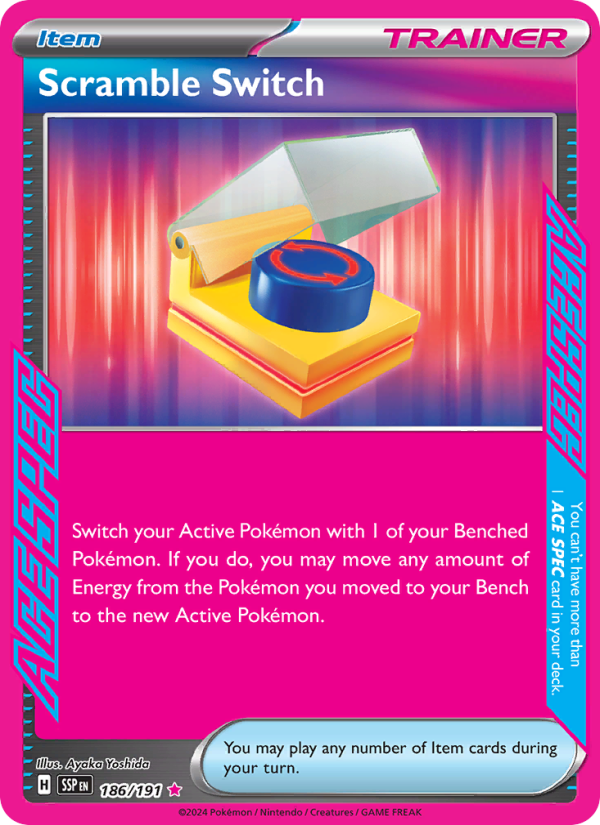 Scramble Switch - Surging Sparks 186/191