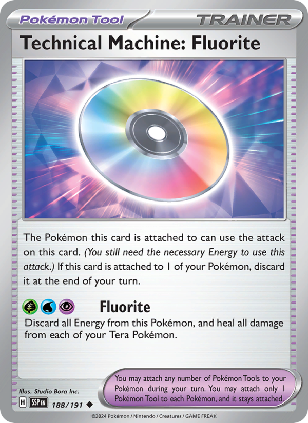 Technical Machine: Fluorite - Surging Sparks 188/191