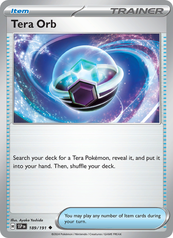 Tera Orb - Surging Sparks 189/191